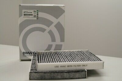 NEW Genuine BMW Charcoal Activated Cabin Filter set