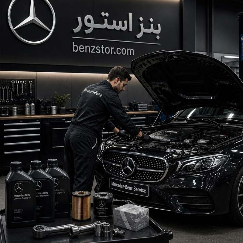 سرویس دوره ای بنز cls300