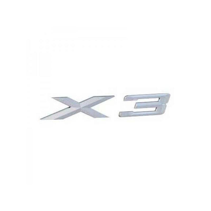 لوگو x3 مناسب درب صندوق بی ام وx3