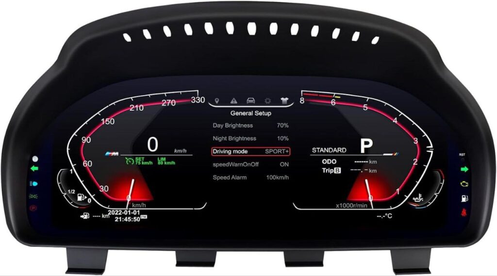 کیلومتر دیجیتال BMW