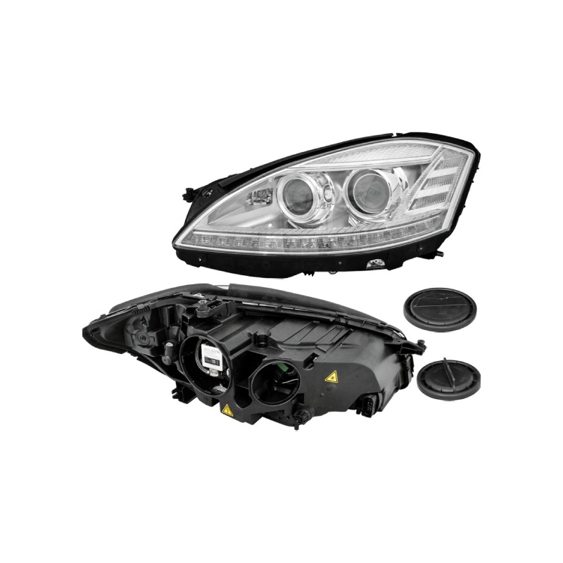 چراغ جلو بنز CL500 اتاق C216